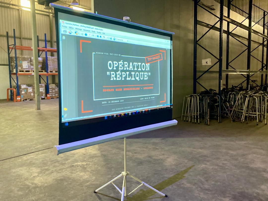 Escape Game Humanitaire : Tremblement de Terre à Djibouti - Opération Réplique